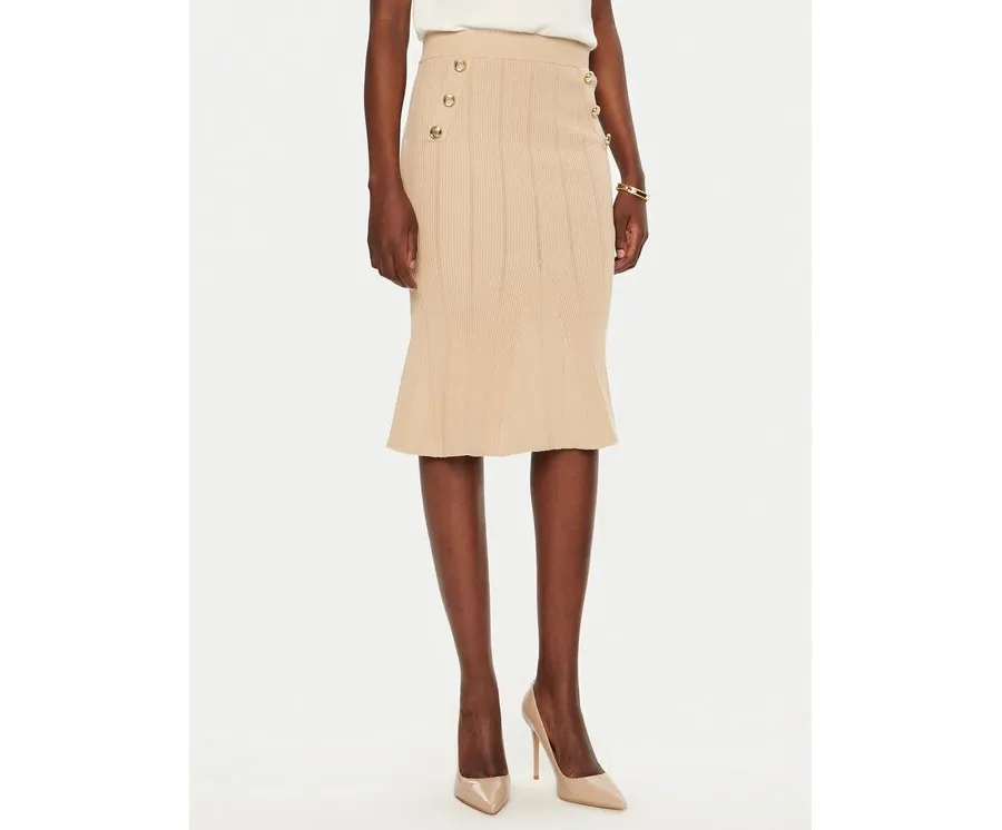 obrazek 1 Marciano Guess Spódnica midi 5RGD07 5810Z Beżowy Regular Fit