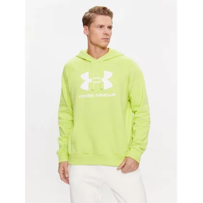 Zdjęcie Under Armour Bluza Ua Rival Fleece Logo Hd 1379758 Żółty Loose Fit