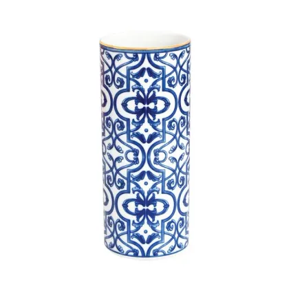 Zdjęcie Ładny wazon porcelanowy Shape Blue Legacy do salonu