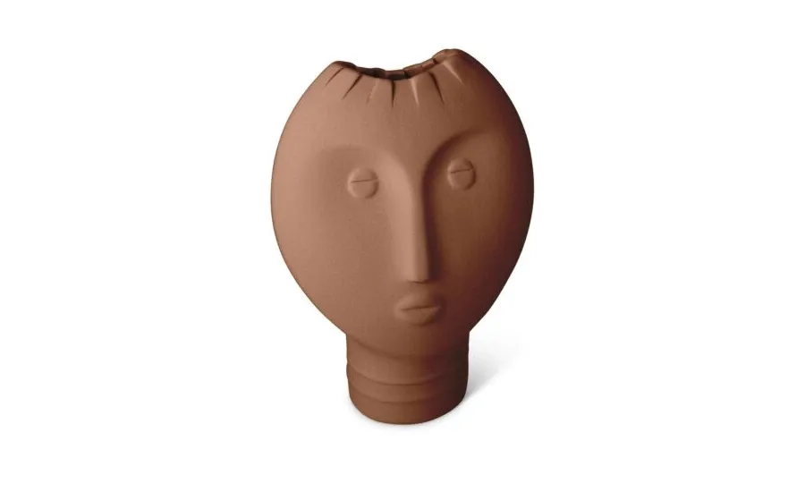 obrazek 8 Niezwykły wazon ceramiczny Moai na kwiaty