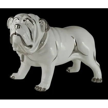 Picture Ceramic large Bulldog figure