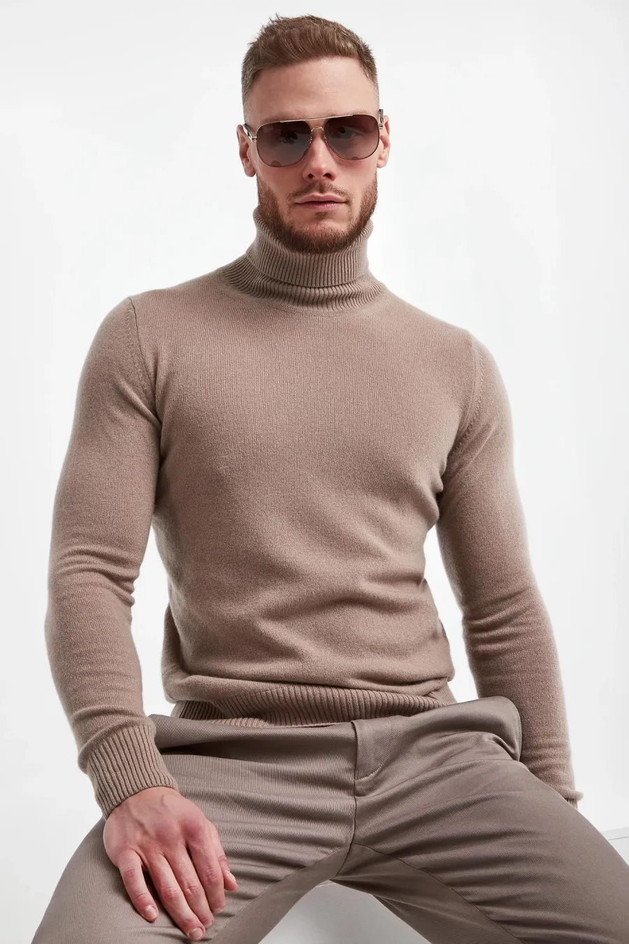 obrazek 1 Golf męski kaszmirowy EMPORIO ARMANI Emporio Armani