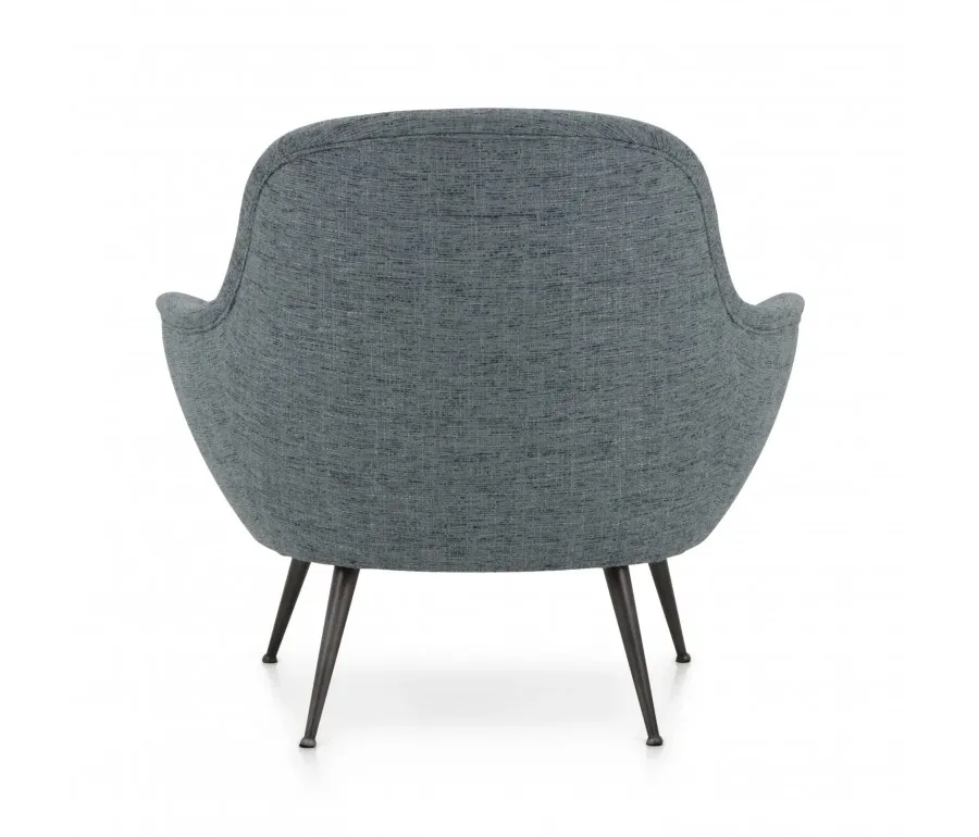 obrazek 3 Szary designerski fotel w stylu nowoczesnym - Sevensedie