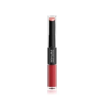 Zdjęcie L'Oréal Paris Infaillible 2-Step Szminka 5.7 g Nr. 501 - Timeless Red