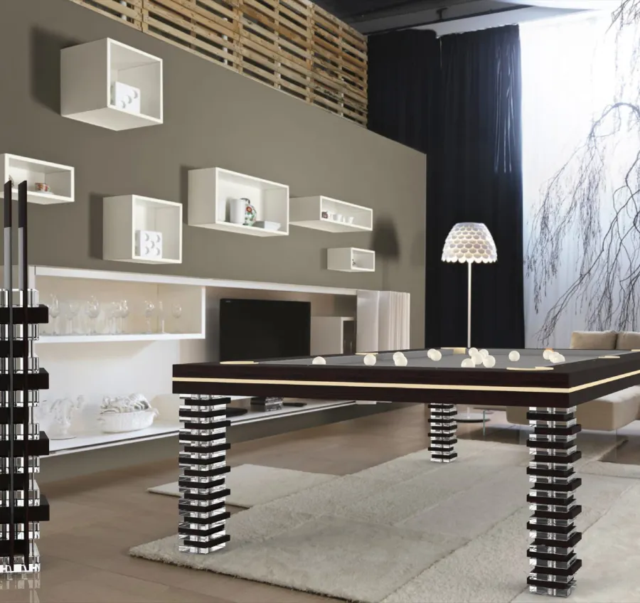 obrazek 6 Stylowy włoski stół do gry w bilarda – MBM Billiardi