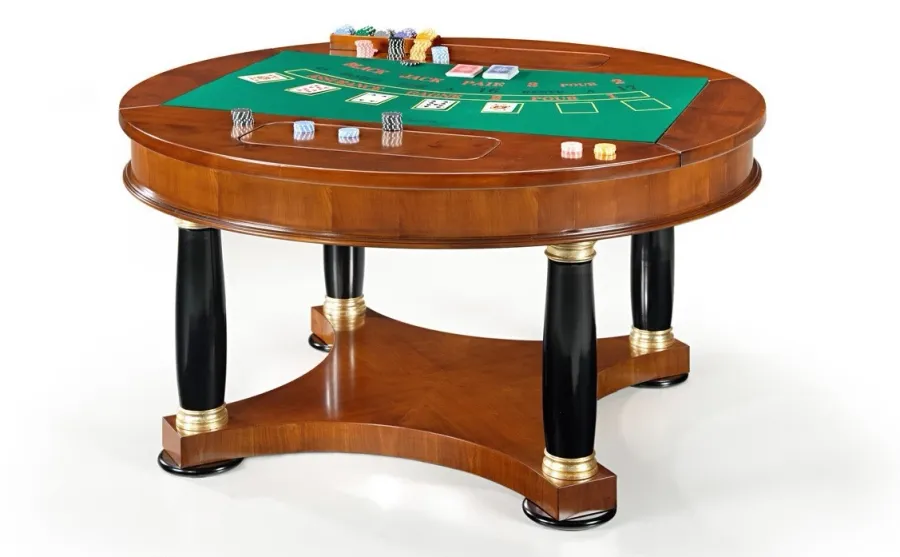 picture 4 Multifunctional exclusive table for games – chess – blackjack – backgammon – roulette – rummy