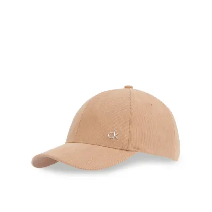 Zdjęcie Calvin Klein Czapka z daszkiem Corduroy Cotton Cap K60K612894 Brązowy