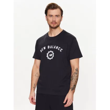 Zdjęcie New Balance T-Shirt MT31904 Czarny Relaxed Fit