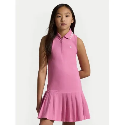 Zdjęcie Polo Ralph Lauren Sukienka codzienna 313965016001 Różowy Slim Fit