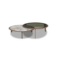 Picture Round coffee table from Italy Ø120x42cm - Ulivi Salotti