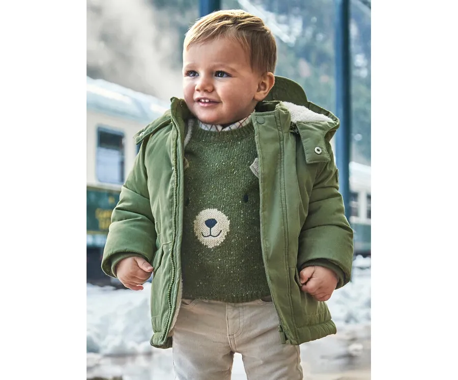 obrazek 1 Mayoral Parka 2467 Zielony Regular Fit