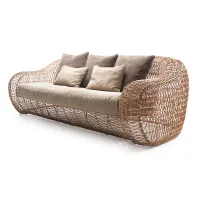 Zdjęcie Rattanowa sofa do ogrodu lub do salonu - luksus od Kenneth Cobonpue