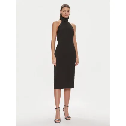 Zdjęcie KARL LAGERFELD Sukienka koktajlowa 240W1307 Czarny Slim Fit