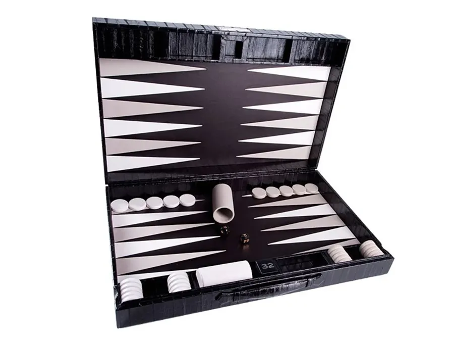 obrazek 1 Skórzane backgammon - na jubileusz!