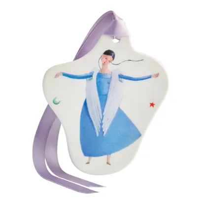 Picture Blue Angel decoration with the image of an angel – Vista Alegre