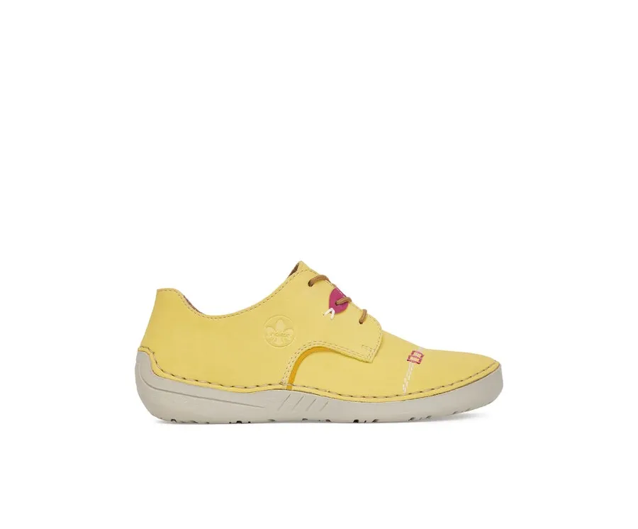 obrazek 1 Rieker Półbuty 52528-68 Żółty