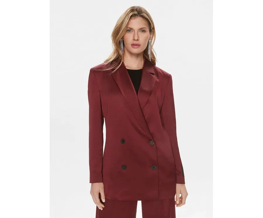 obrazek 1 Hugo Marynarka Aboma-1 50500313 Czerwony Regular Fit HUGO