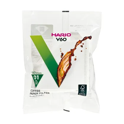 Zdjęcie Hario filtry papierowe V60-01 HARIO