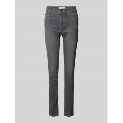 Zdjęcie Jeansy o kroju skinny fit z 5 kieszeniami