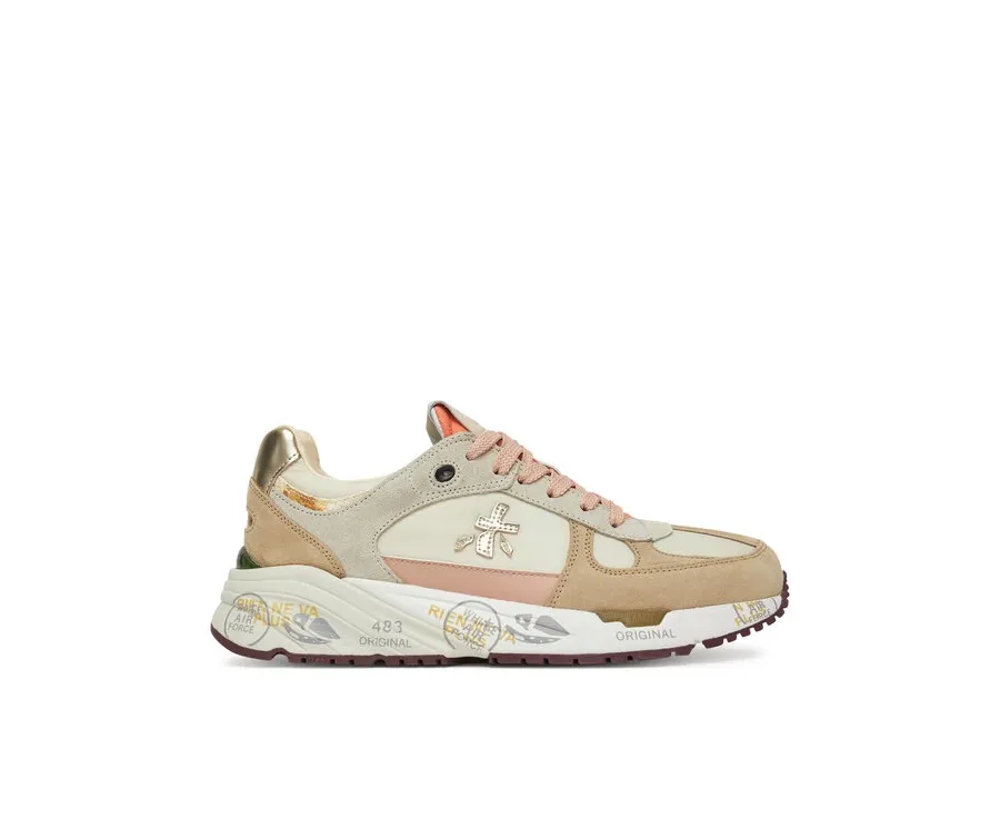 obrazek 1 Premiata Sneakersy Mased Var 7397 Beżowy