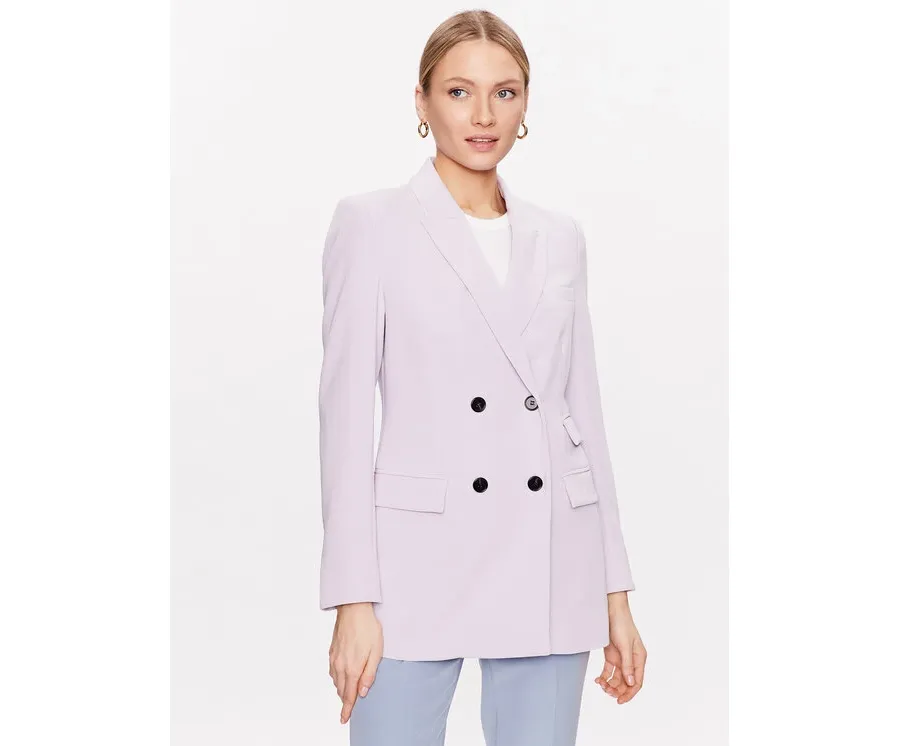 obrazek 1 Bruuns Bazaar Marynarka Brassica Linda BBW3307 Fioletowy Regular Fit