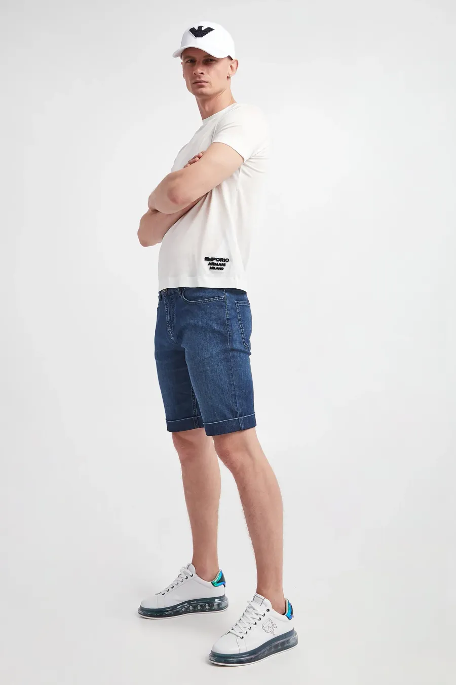 obrazek 1 Spodenki jeansowe męskie EMPORIO ARMANI Emporio Armani