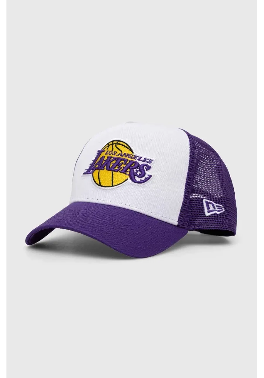 obrazek 1 New Era czapka z daszkiem kolor biały z aplikacją LOS ANGELES LAKERS 60348857.WHITRPTRP-WHITRPTRP