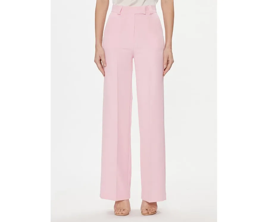 obrazek 1 Maryley Spodnie materiałowe 24EB515/43OR Różowy Relaxed Fit