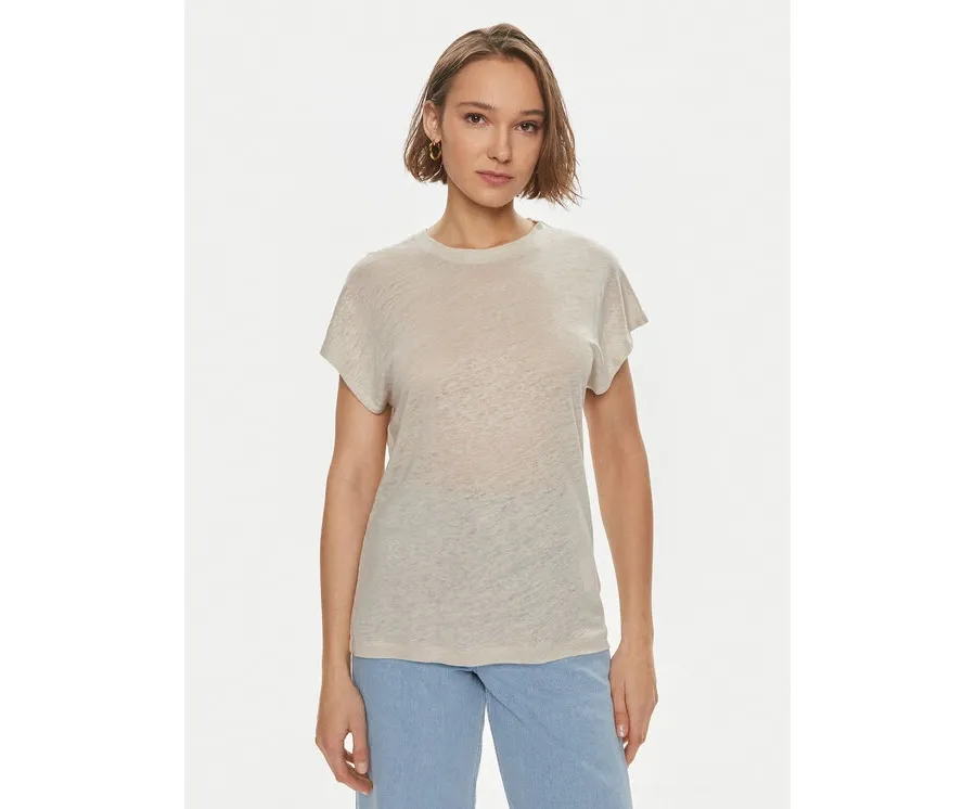 obrazek 1 Calvin Klein T-Shirt K20K207260 Beżowy Relaxed Fit