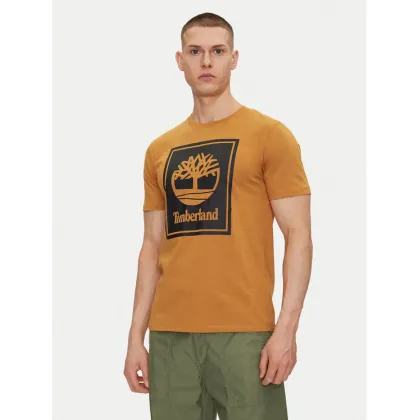 Zdjęcie Timberland T-Shirt TB0A5WQQ Beżowy Regular Fit
