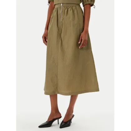 Zdjęcie DKNY Spódnica trapezowa P5BNSAFC Zielony Regular Fit