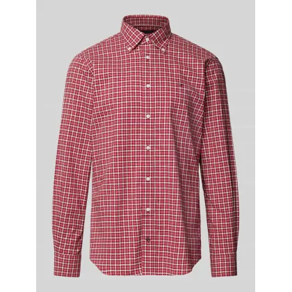 Zdjęcie Koszula casualowa o kroju regular fit z listwą guzikową