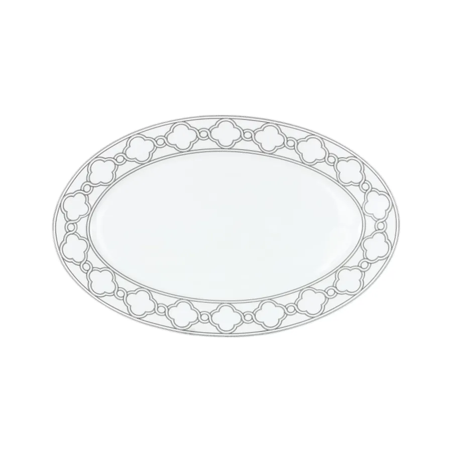 obrazek 1 Luksusowy porcelanowy półmisek owalny 31 cm z kolekcji Dynasty - Porcel