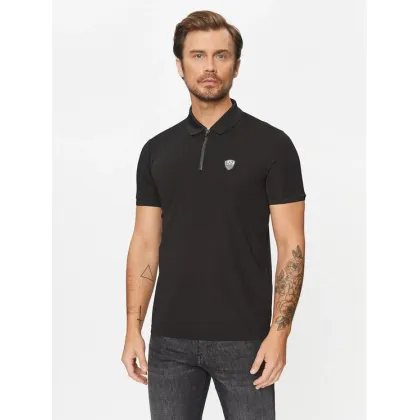 Zdjęcie EA7 Emporio Armani Polo 8NPF13 PJRGZ 1200 Czarny Regular Fit