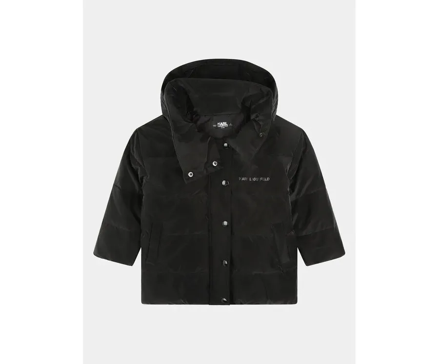 obrazek 1 Karl Lagerfeld Kids Kurtka zimowa Z16164 D Czarny Regular Fit