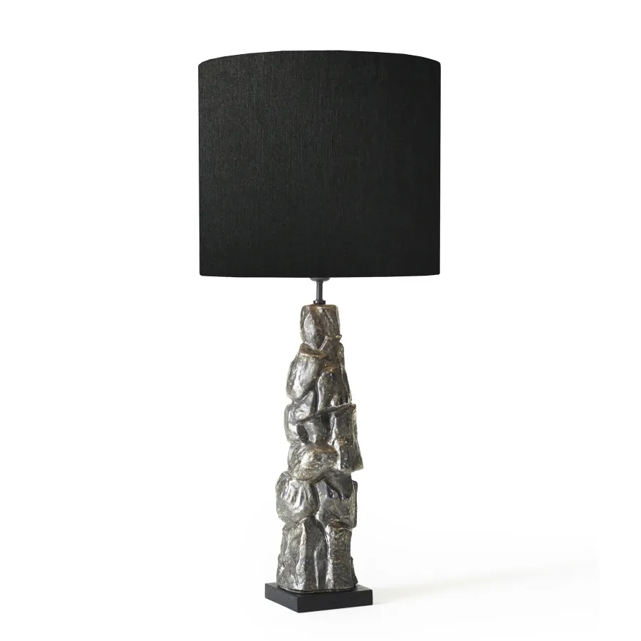 obrazek 1 Rzeźbiarska i ikoniczna ceramiczna lampa stołowa H.105xL.45xP.45 cm