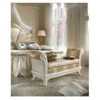 Picture Classic bench with gold details from Italy - Casa + 39
