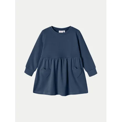 Zdjęcie NAME IT Sukienka dzianinowa 13231933 Granatowy Relaxed Fit