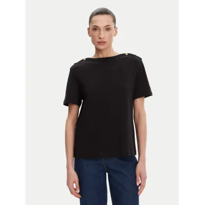 Zdjęcie Tommy Hilfiger Bluzka WW0WW42907 Czarny Regular Fit