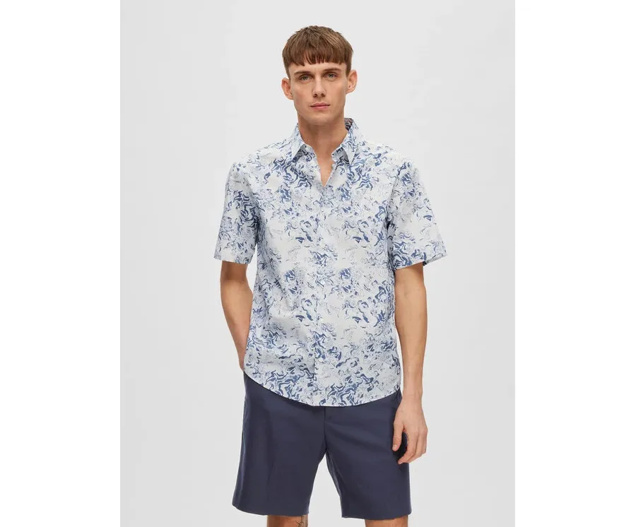 obrazek 1 Selected Homme Koszula 16088361 Niebieski Relaxed Fit