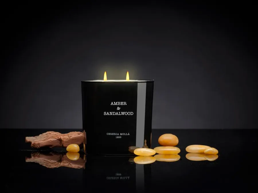 obrazek 1 Cereria Molla Świeca XL 600 gr. Amber and Sandalwood