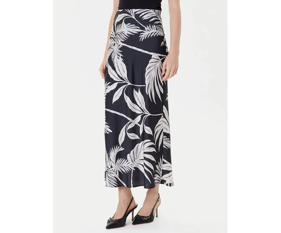 obrazek 1 Guess Spódnica midi W5YD55 WF1T2 Czarny Regular Fit