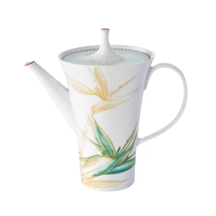 Zdjęcie Porcelanowy dzbanek do kawy Fiji ze stylizowanym motywem kwiatowym - Vista Alegre