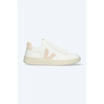 Zdjęcie Veja sneakersy skórzane V-12 kolor biały XD0202335A