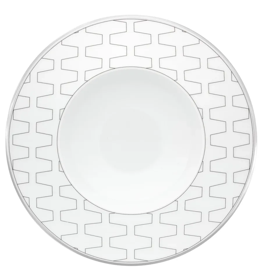 obrazek 3 Duży komplet zastawy obiadowej z porcelany ze współczesnej kolekcji Trasso - Vista Alegre