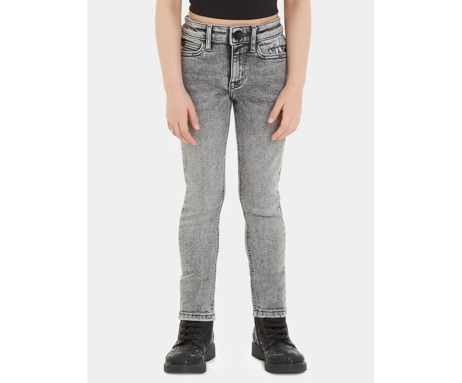 obrazek 1 Calvin Klein Jeans Jeansy IG0IG02155 Szary Skinny Fit