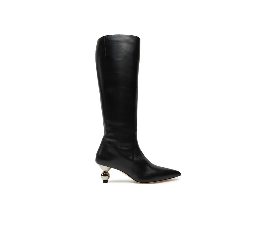 obrazek 1 Weekend Max Mara Kozaki 2425796015600 Czarny