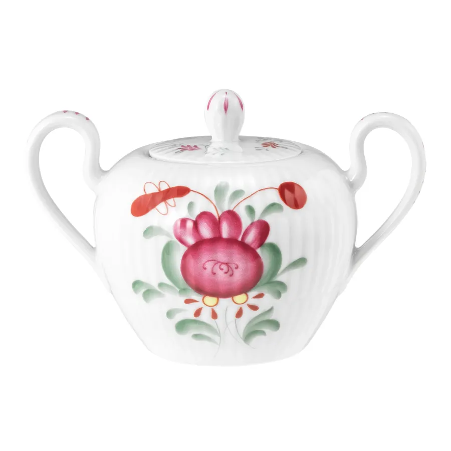 obrazek 1 Niemiecka zdobiona cukiernica z porcelany w stylu klasycznym – Tettau