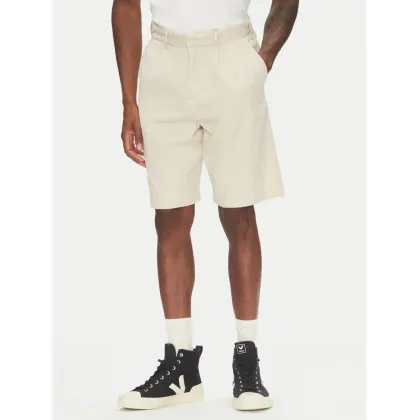 Zdjęcie Lindbergh Szorty materiałowe 30-505054 Beżowy Wide Fit