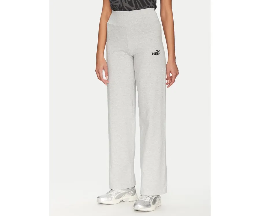 obrazek 1 Puma Legginsy Ess Small No. 1 Logo 682428 Szary Straight Fit